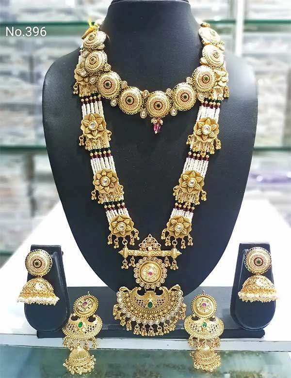 Indian Wedding Beautiful Royal Rajwadi Polish Jewellery