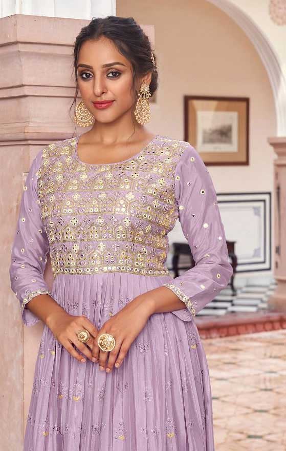 Eba Lifestyle Prime Rose Vol-7 Georgette Embrodery Suits